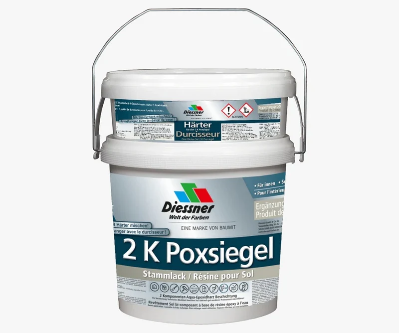 Diessner 2 K Poxsiegel inkl. Härter 5 kg