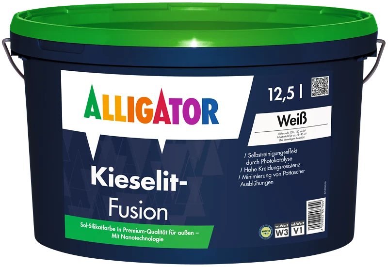 Alligator Kieselit-Fusion 12,5 Liter weiß
