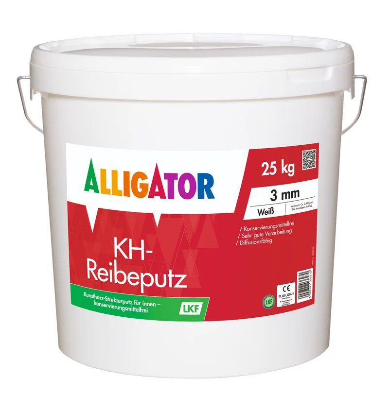 Alligator KH-Reibeputz LKF 2 mm 25 kg weiß