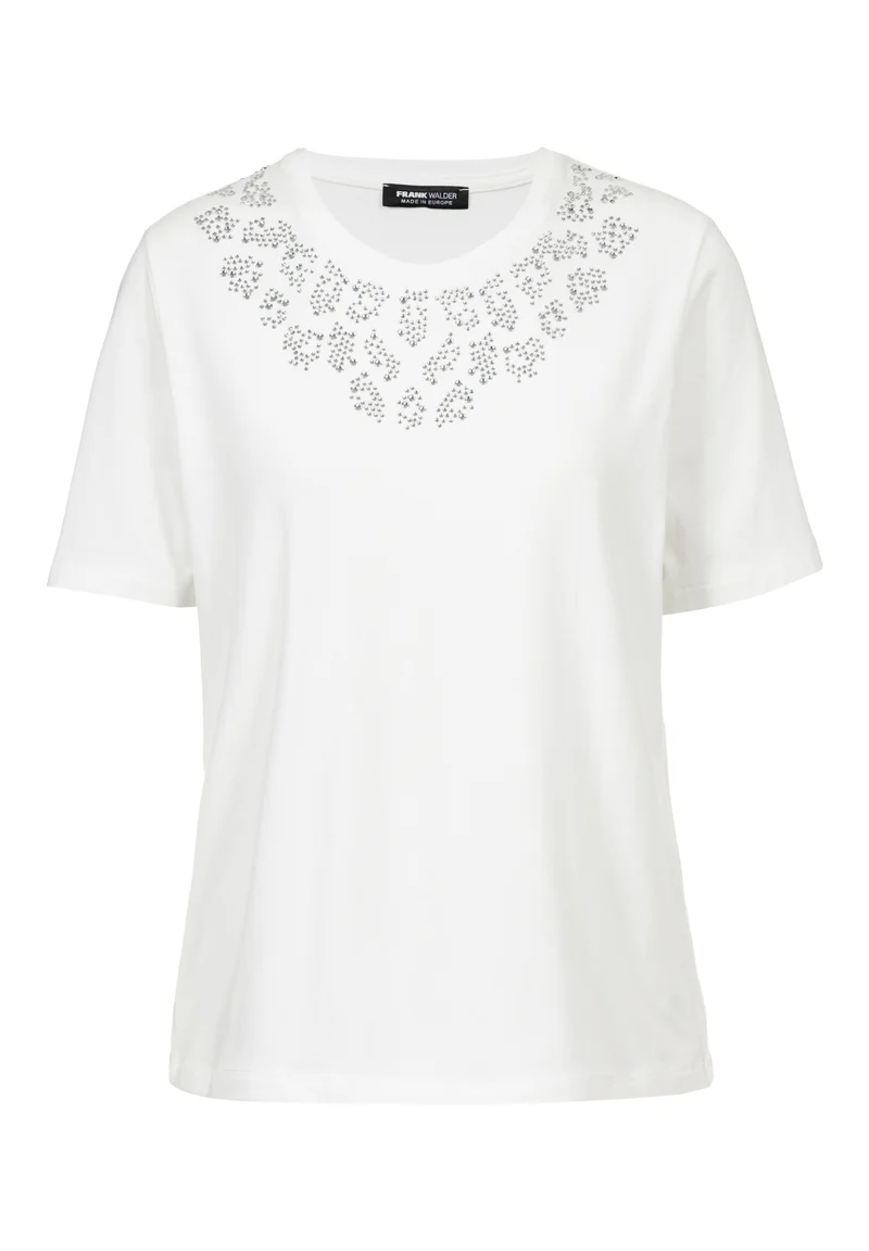 T-Shirt mit Glitzersteinen