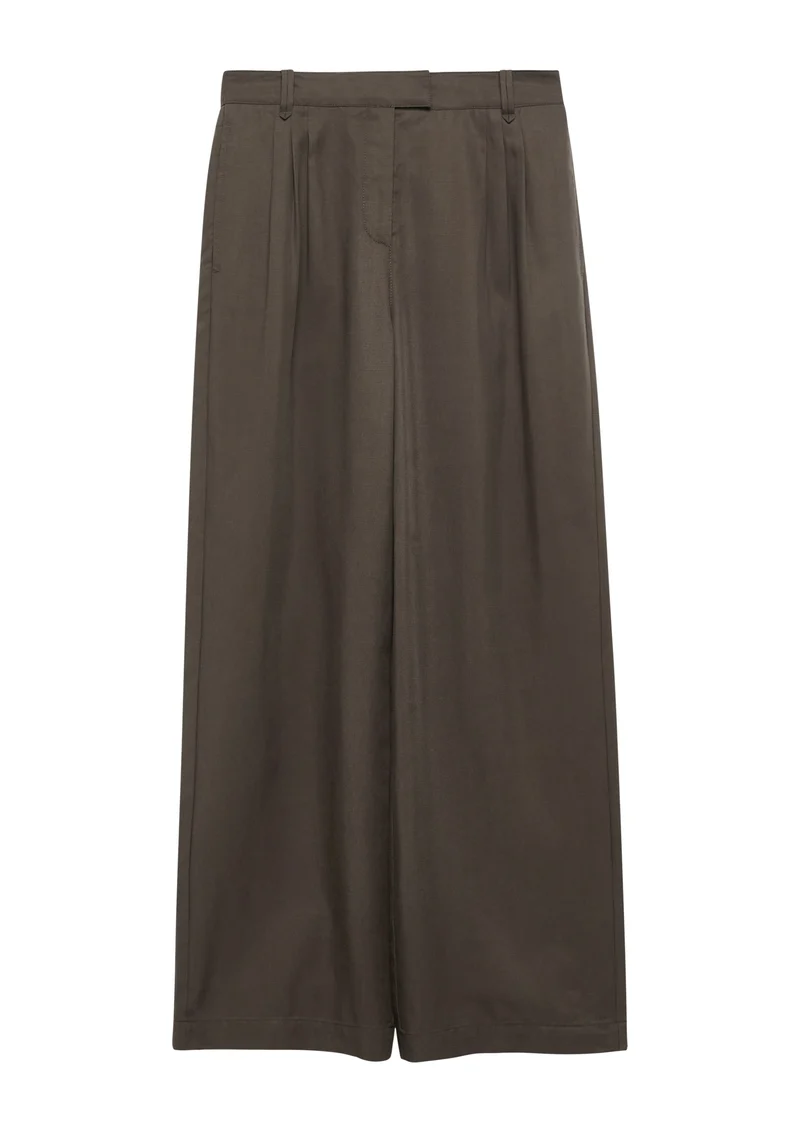 Fließende Wide-Leg-Hose