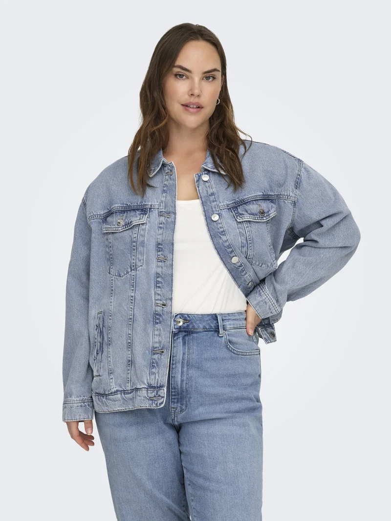 Oversized Jeansjacke