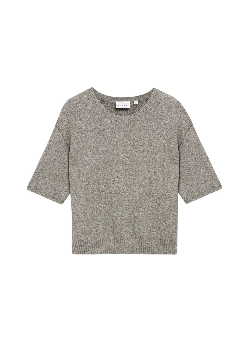 Pullover aus Mouliné-Strick