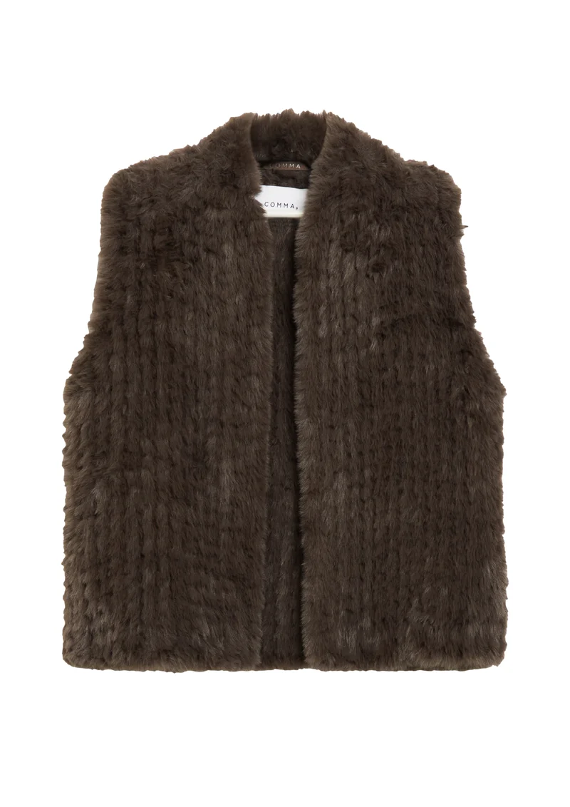 Fake-Fur-Weste