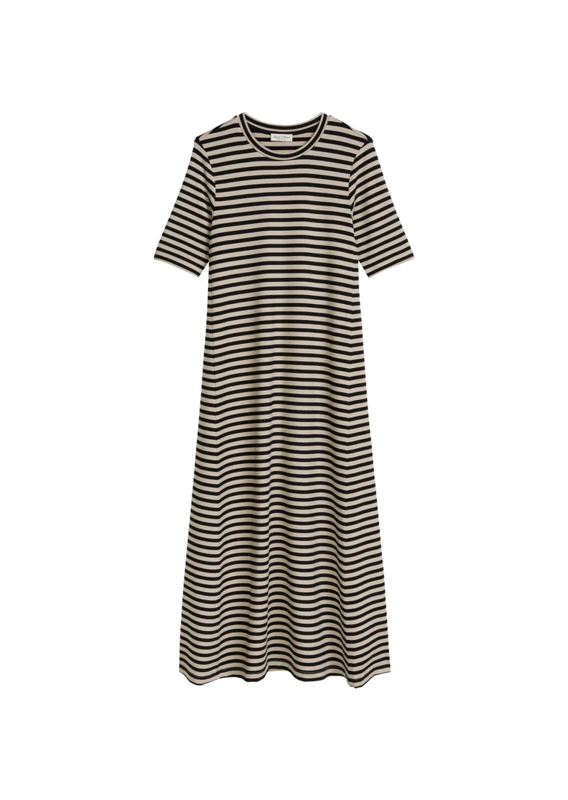 Gestreiftes Jerseykleid