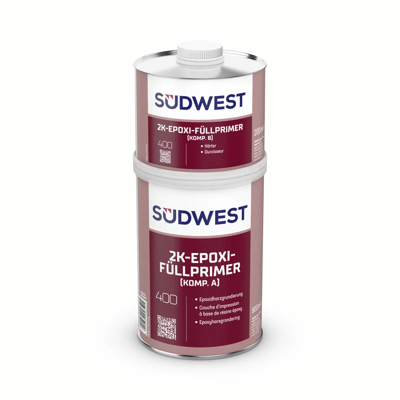 Südwest 2K-Epoxi-Füllprimer 5 Liter 9110 Weiß