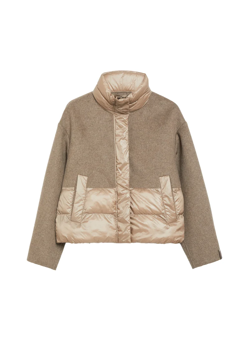 Outdoor-Jacke mit Stehkragen