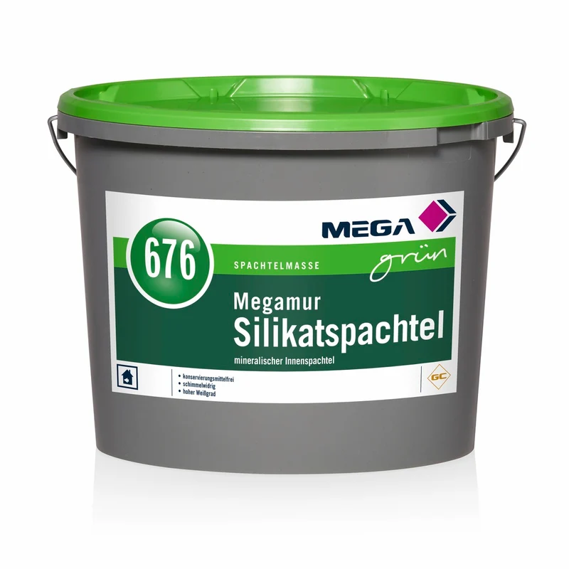 MEGA 676 Megamur Silikatspachtel 17 kg weiß