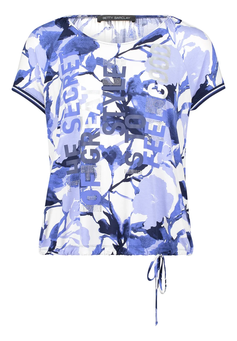 Printshirt mit Blumenprint