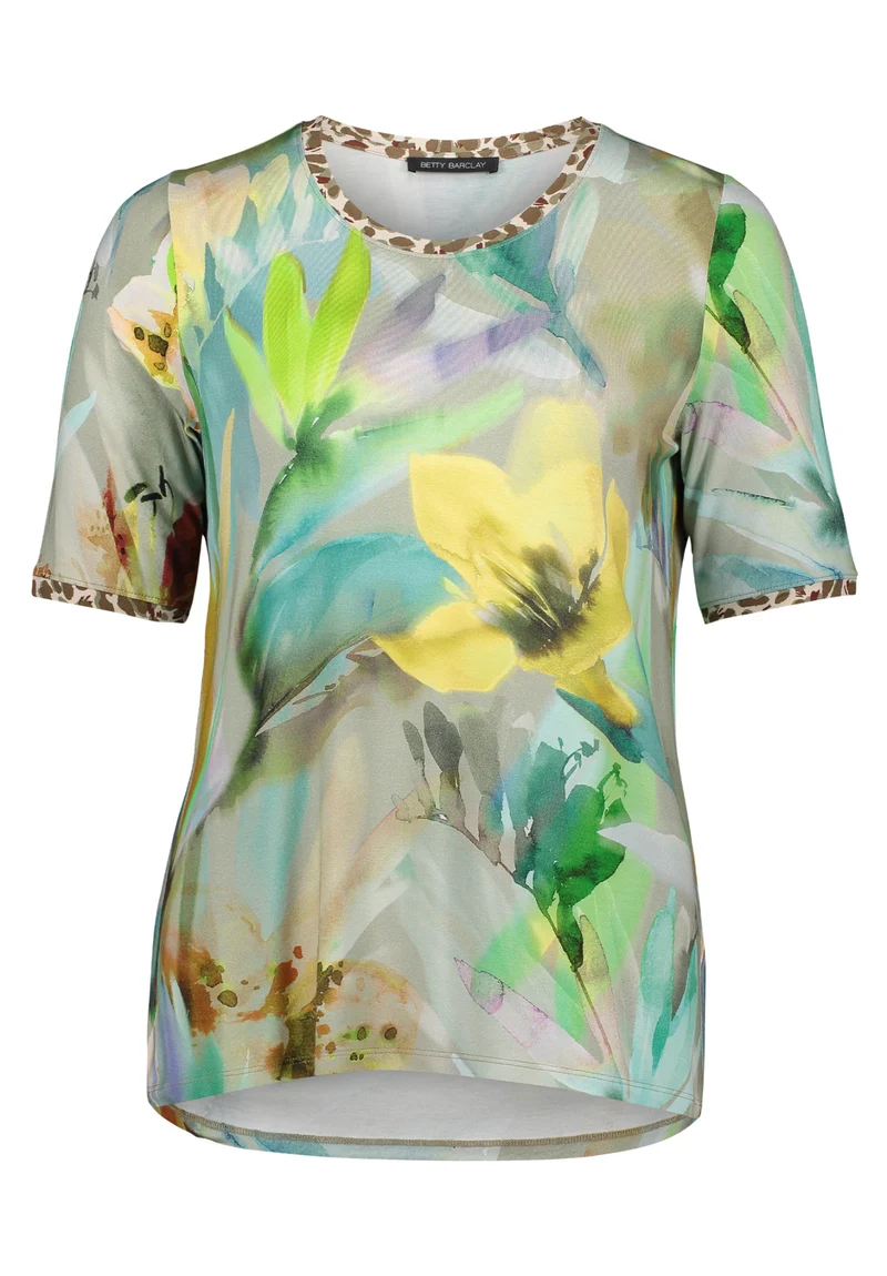 Printshirt mit Blumenprint