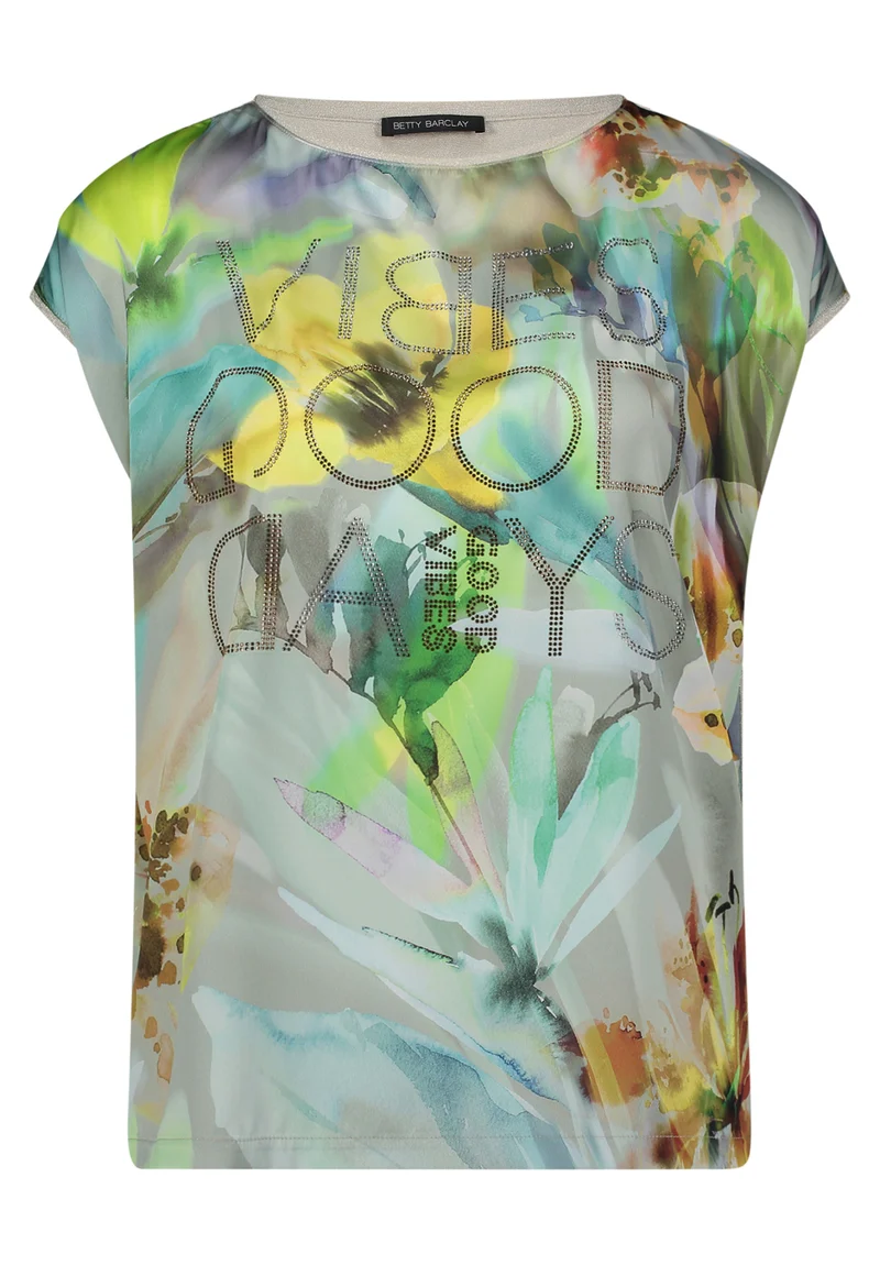 Blusenshirt mit Blumendruck