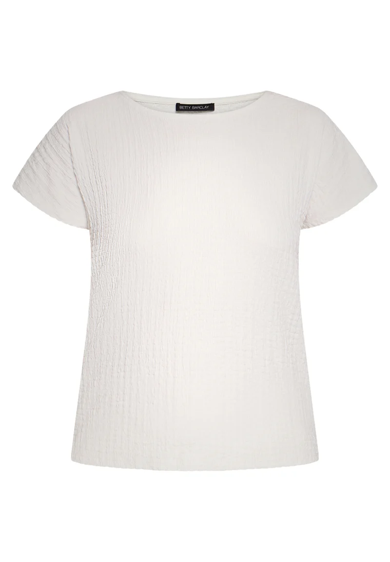 Strukturshirt in Crinkle-Optik