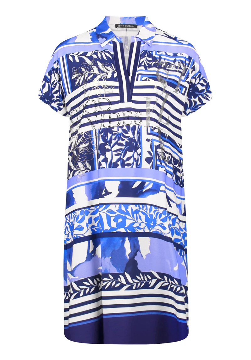 Sommerkleid mit Mix-Print