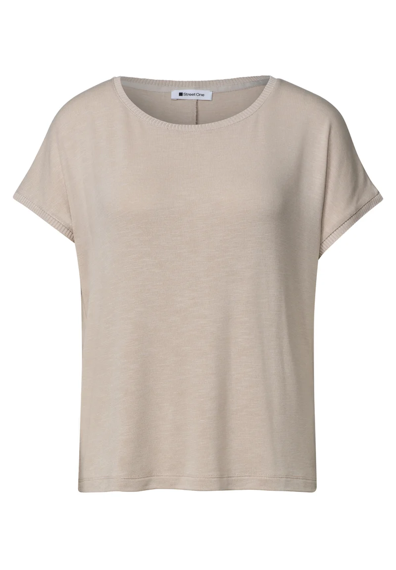Dropped Shoulder Jersey-Shirt