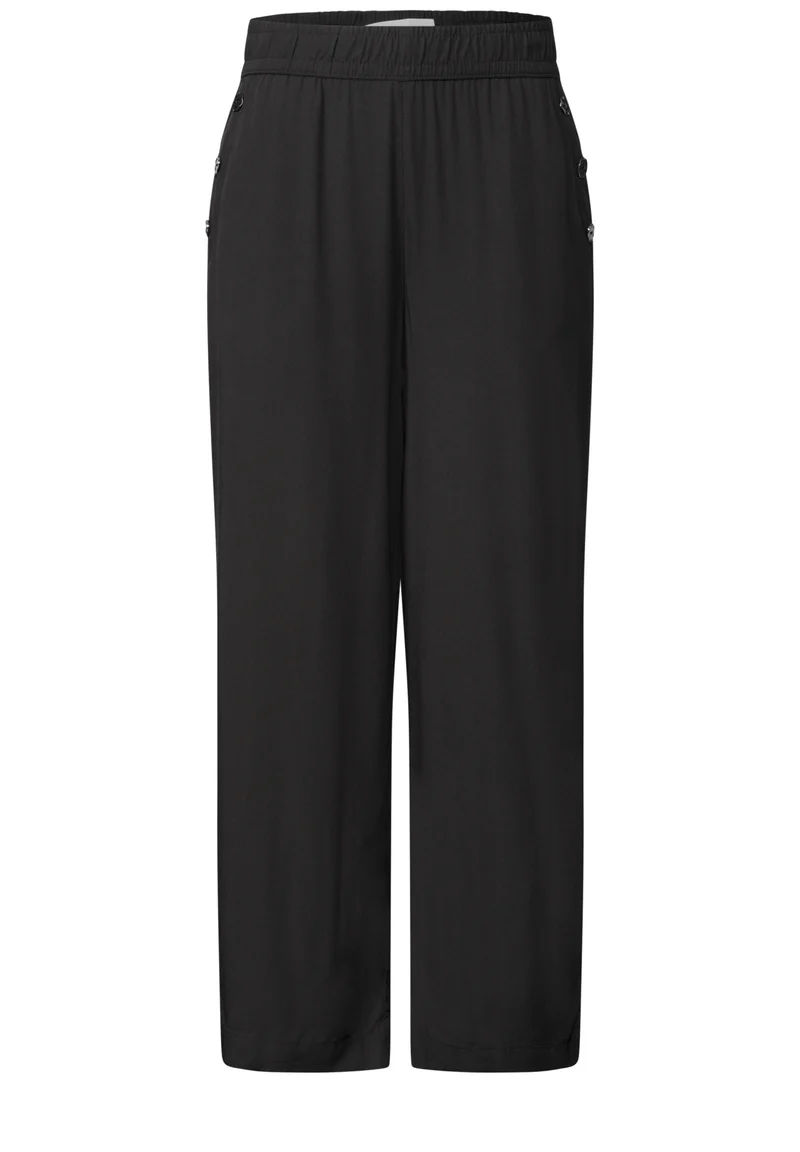 High Waist Wide Leg Hose im Loose Fit