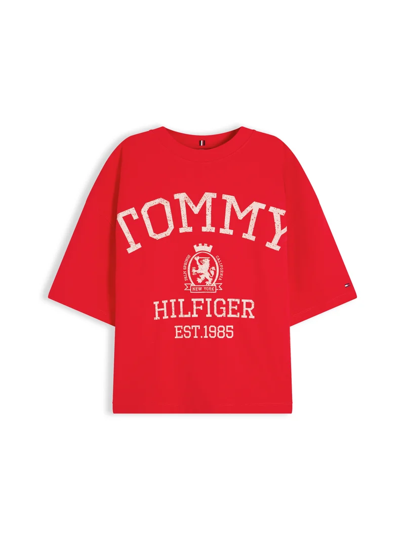 T-Shirt mit Wappen-Logo