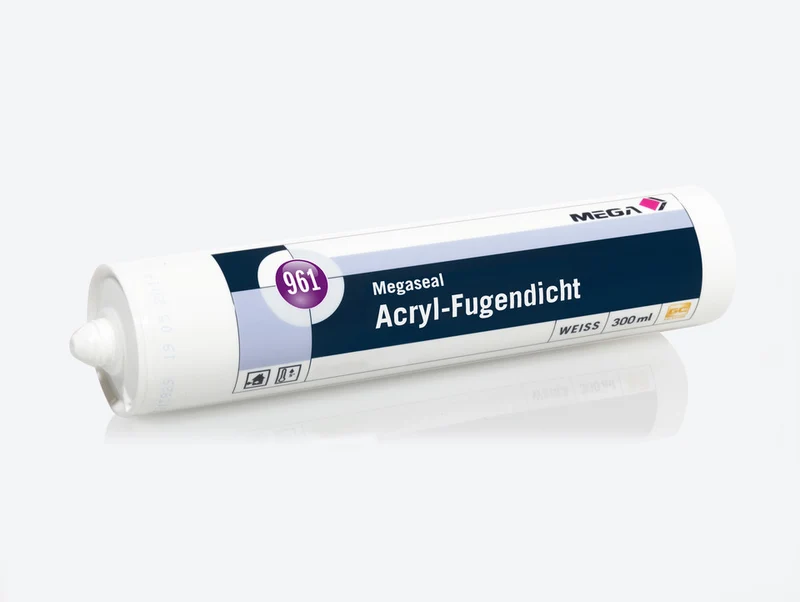 12x MEGA 961 Megaseal Acryl Fugendicht 0,3 Liter weiß