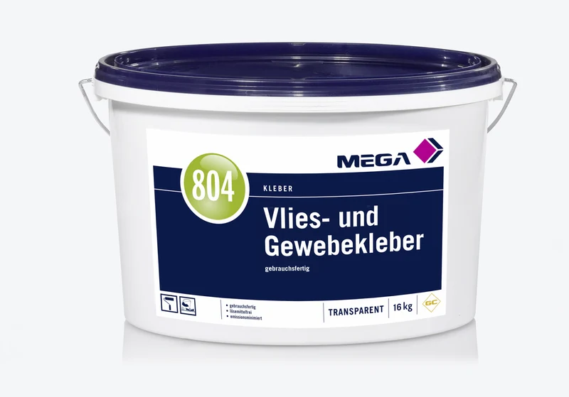 MEGA 804 Vlies- und Gewebekleber 16 kg transparent