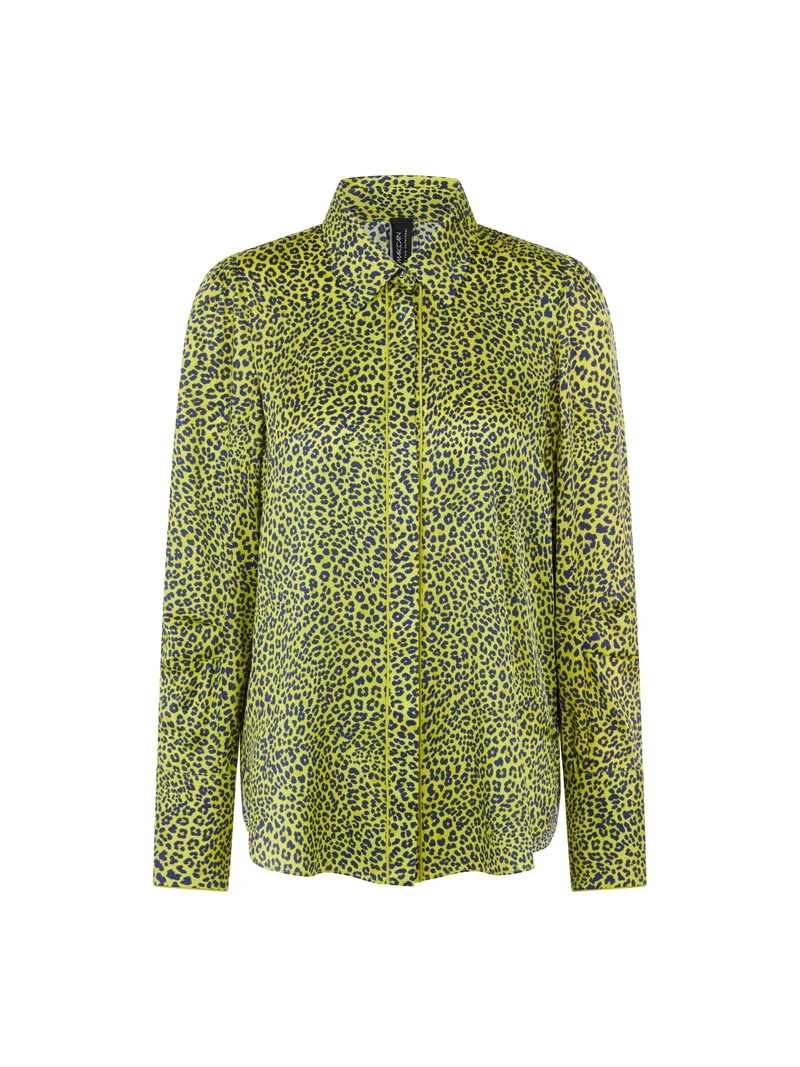 Bluse mit Animal-Print