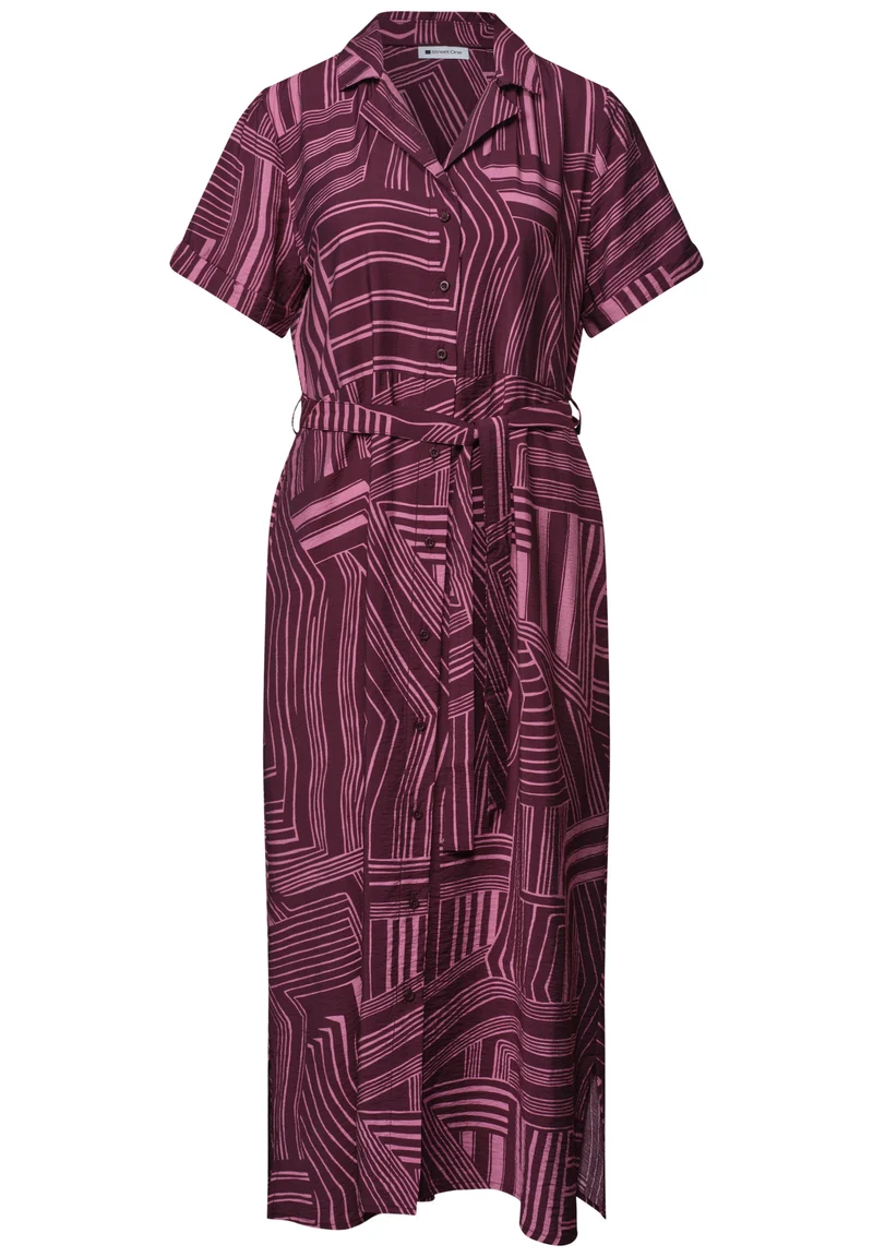 Midikleid mit Bowling-Kragen