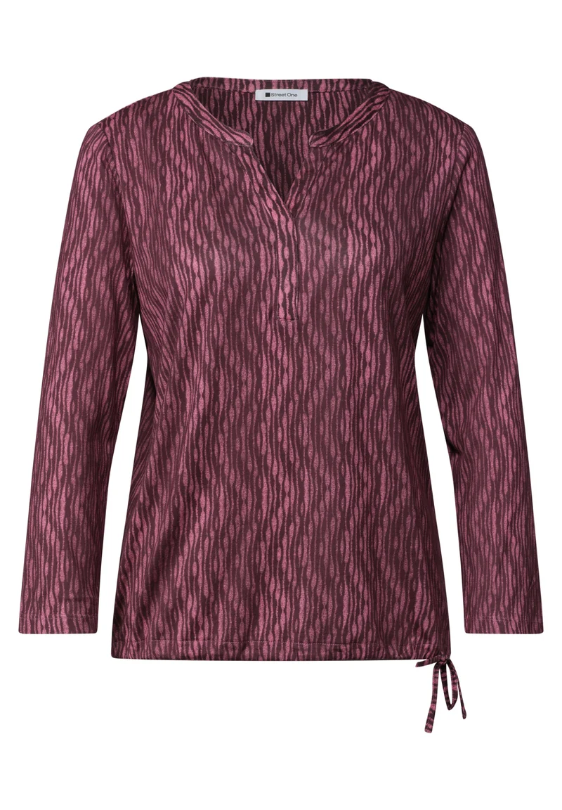 Shirt im Tunika-Optik mit Print