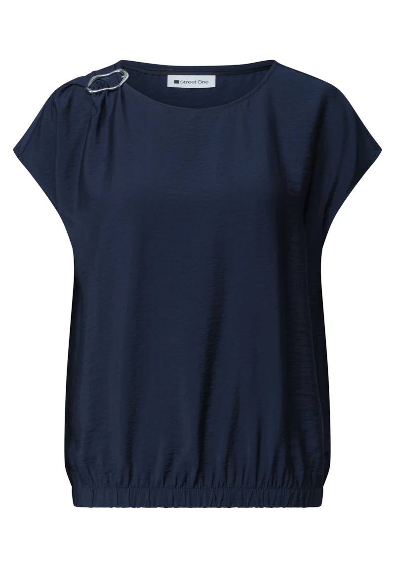 Blusenshirt mit Schnallendetail