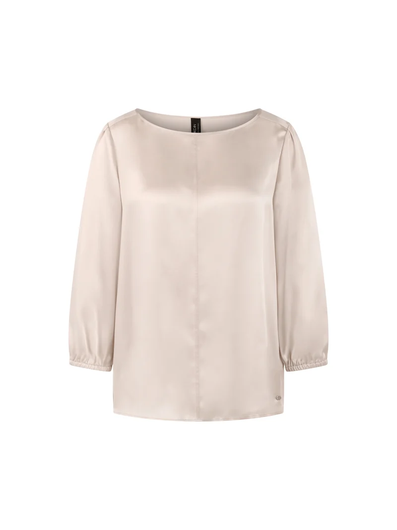 Seidenbluse in A-Linie