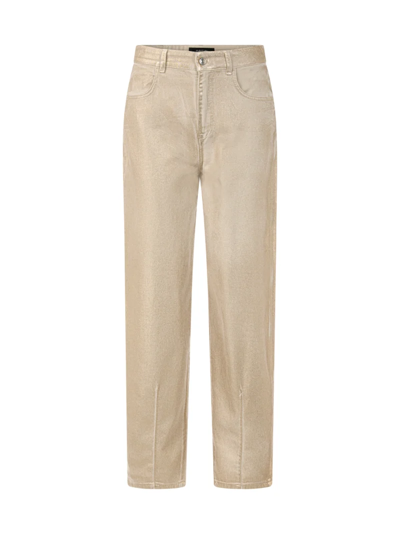 RUMA Jeans mit Gold-Finish