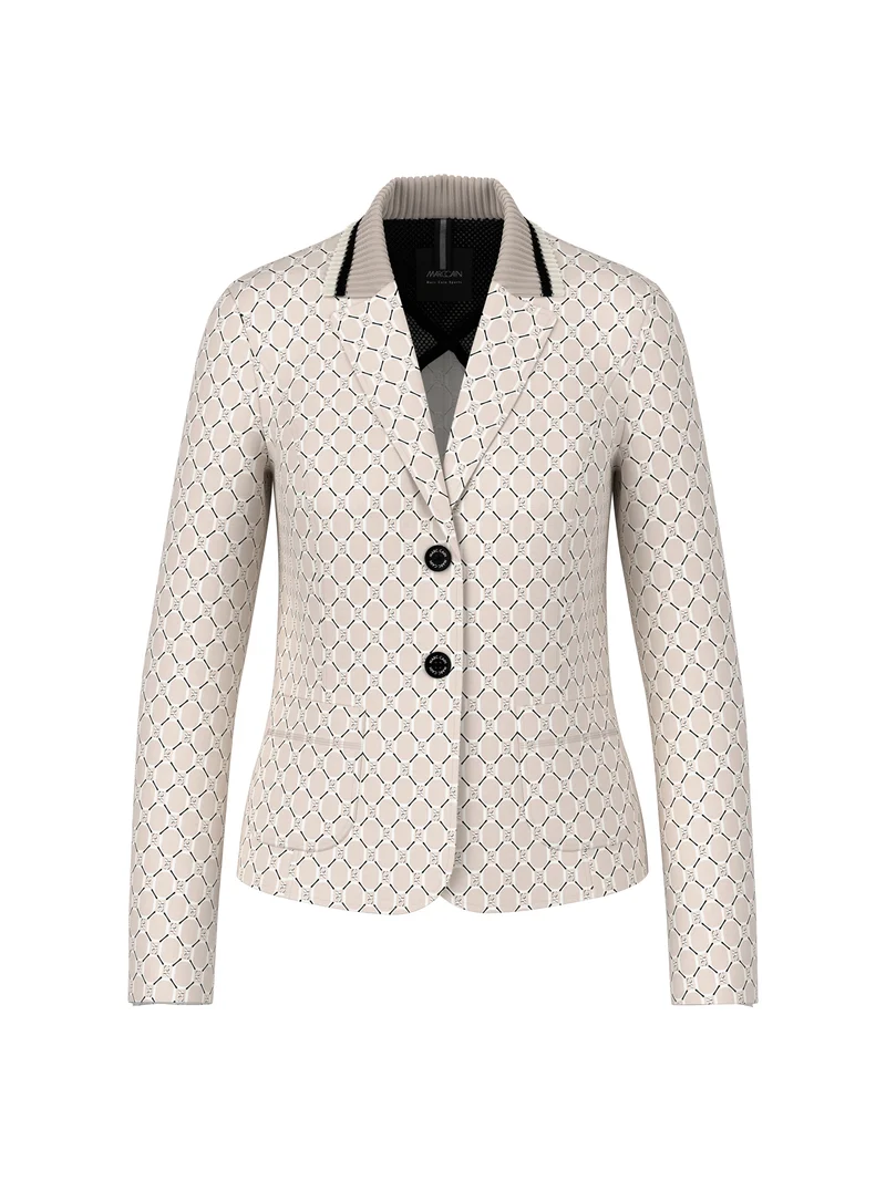 Blazer aus Scubajersey