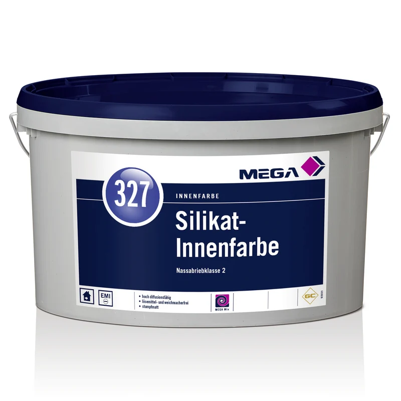 MEGA 327 Silikat-Innenfarbe 5 Liter weiß