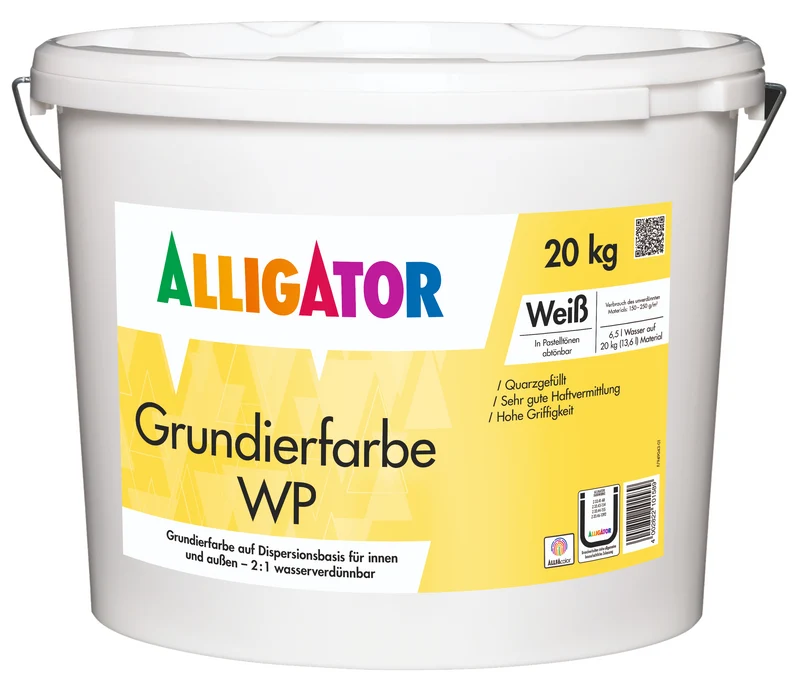 Alligator Grundierfarbe WP 20 kg weiß