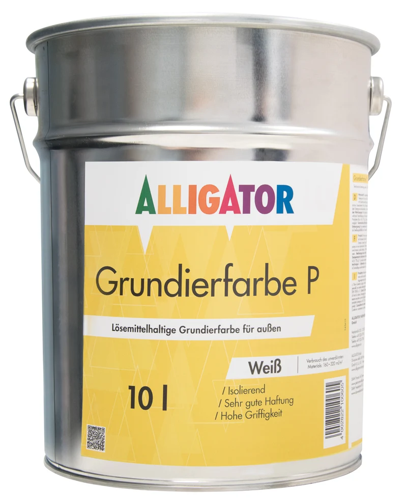 Alligator Grundierfarbe P 2,5 Liter weiß