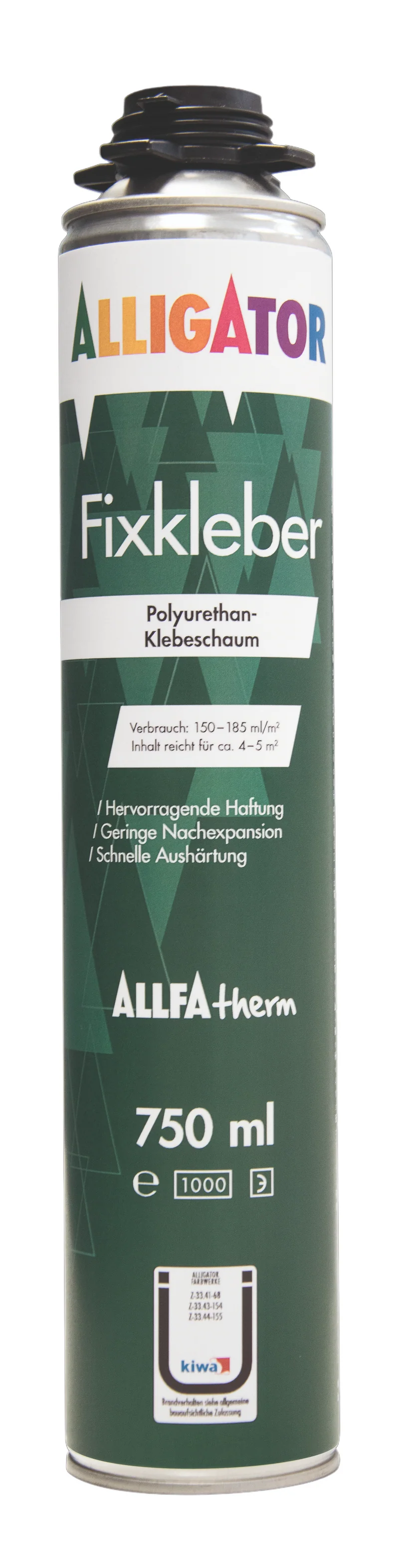 Alligator Fixkleber 0,75 Liter grau