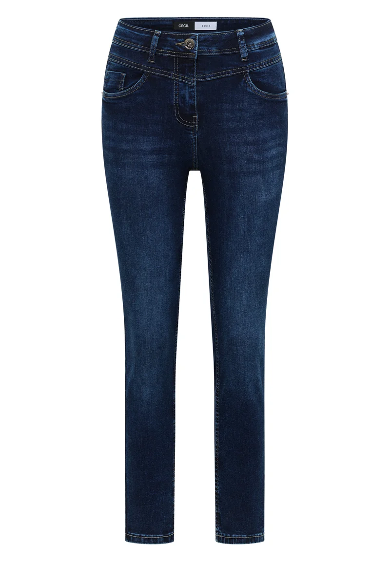 TORONTO High Waist Slim Leg Jeans