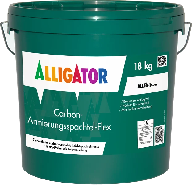 Alligator Carbon-Armierungsspachtel-Flex 18 kg cream