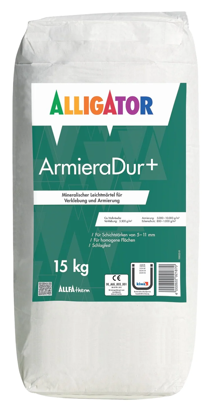Alligator ArmieraDur+ 15 kg naturweiß