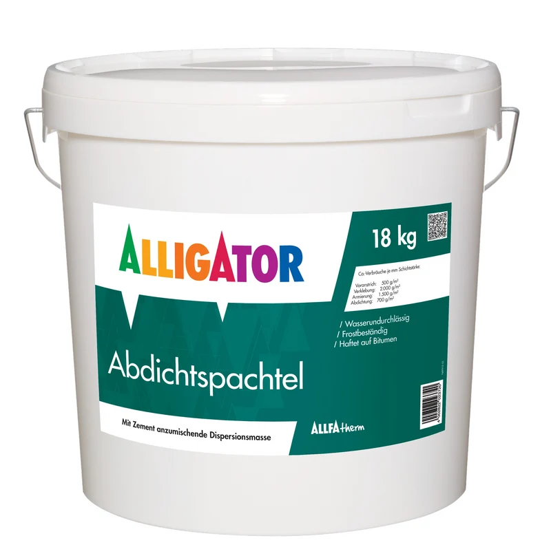 Alligator Abdichtspachtel 18 kg weiß