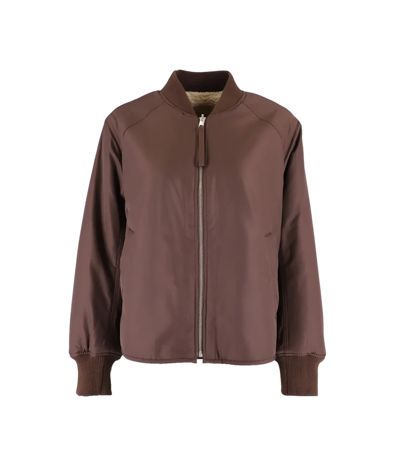Wendejacke mit Teddy-Plüsch