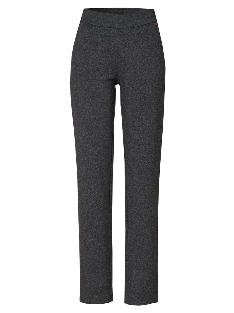 SCARLET Wide Leg Hose im Tweedlook