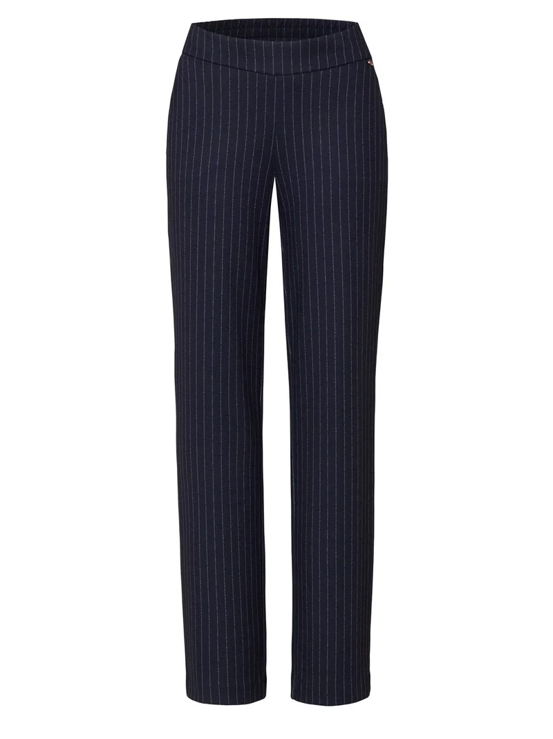 SCARLET Wide Leg Nadelstreifenhose