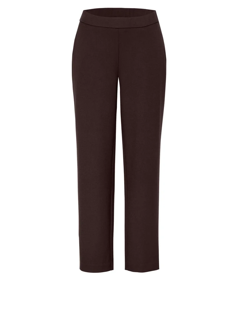 SUE 7/8 Weite Hose aus Gabardine