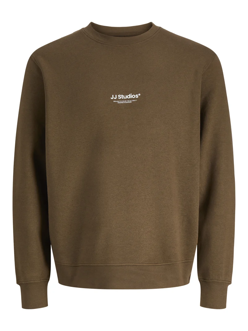 JJESOHO Sweatshirt mit Logo-Detail