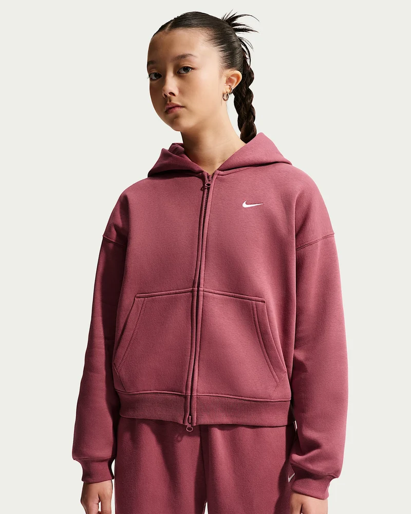 STUDIO FLEECE Kapuzensweat mit Doppelreißverschluss