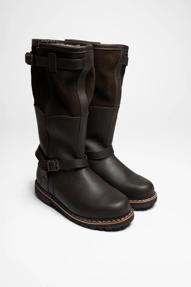Fliegerstiefel Herren (Dunkelbraun)