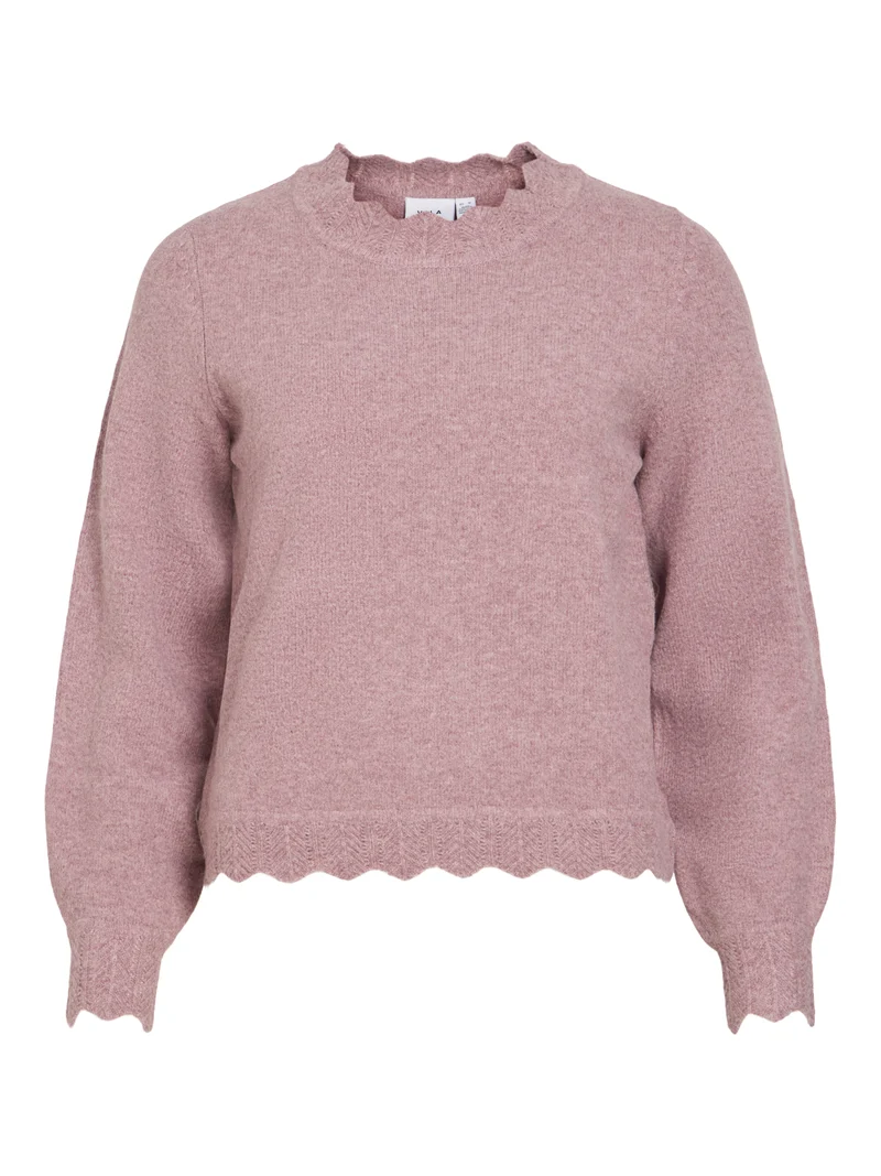 VINIKOLINA Stehkragen Strickpullover