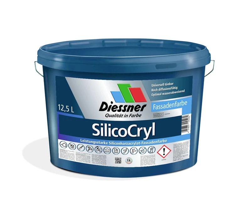 Diessner SilicoCryl 2,5 Liter weiß