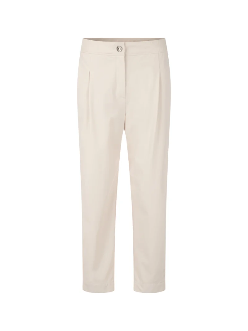 WOKHA Stretch-Hose mit Bundfalten
