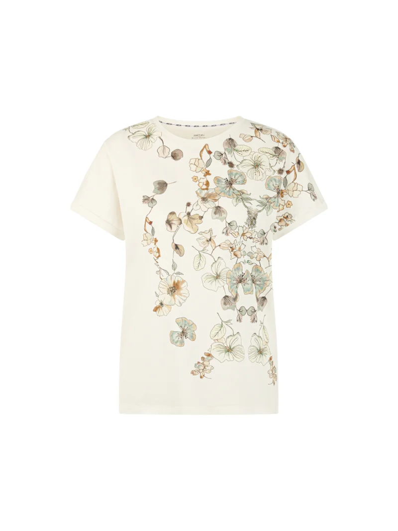 T-Shirt mit Blütenprint
