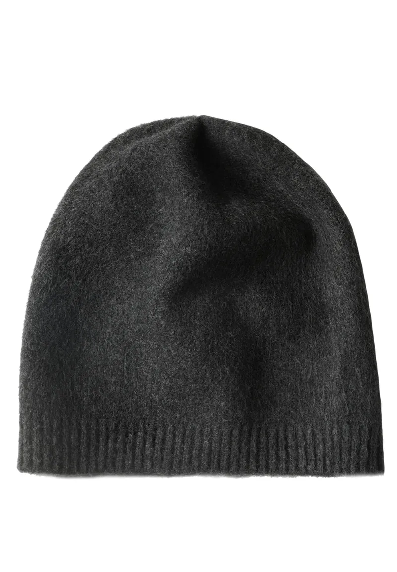 Feinstrick Beanie in Unifarbe