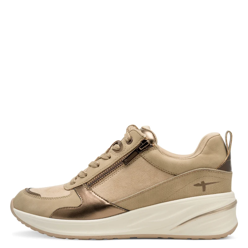 Sneaker Low mit Keilabsatz